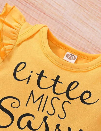 Newborn Baby Girl Clothes Infant Ruffle Romper Pants Set Summer Outfits Cute Baby Clothes for Girls