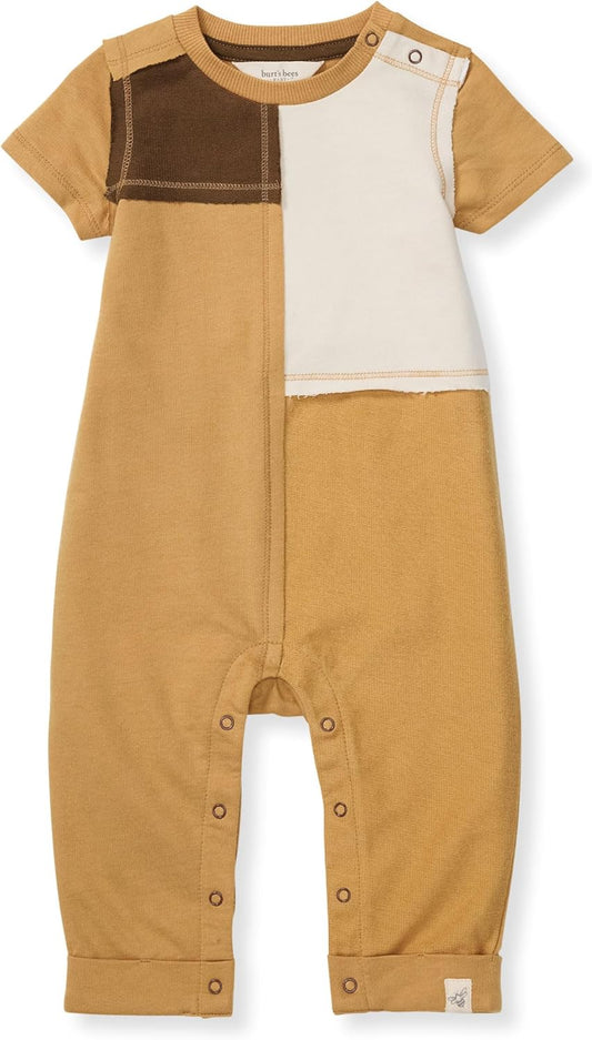 Burt’S Bees Baby Baby-Boys Romper Jumpsuit, 100% Organic Cotton One-Piece Coverall