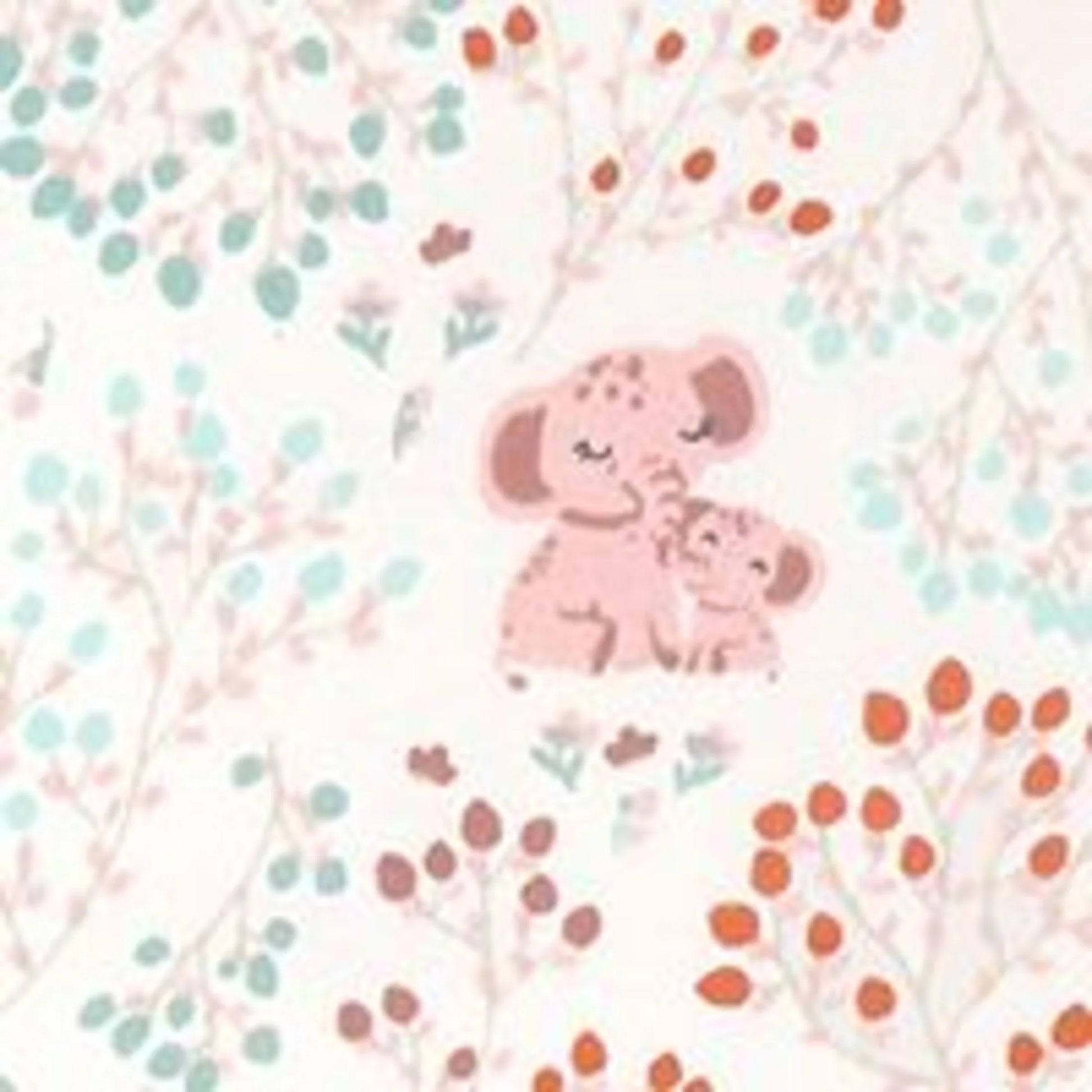 16-Piece Baby Layette Newborn Clothing Gift Set for 3 to 6 Months, Floral Elephant